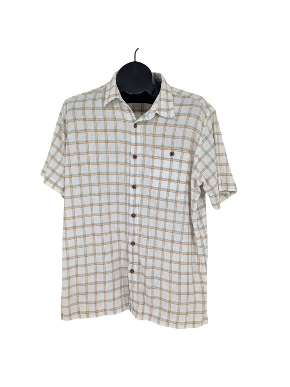 Patagonia Organic Cotton Plaid Button Up Shirt Coastal Outdoor Streetwear Large